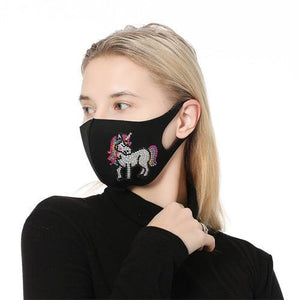 Diamond Painting Mask - Horse - Hibah-Diamond painting art studio
