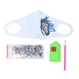 Diamond Painting Mask- Horse - Hibah-Diamond painting art studio