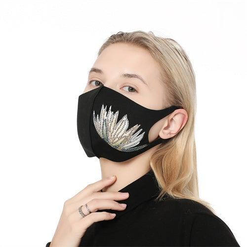 Diamond Painting Mask - Lotus - Hibah-Diamond painting art studio