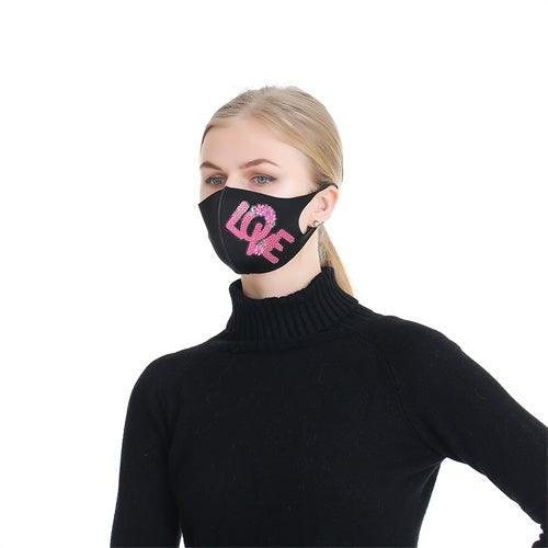 Diamond Painting Mask - LOVE - Hibah-Diamond painting art studio