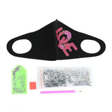 Diamond Painting Mask - LOVE - Hibah-Diamond painting art studio