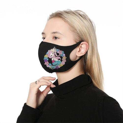 Diamond Painting Mask - Mermaid - Hibah-Diamond painting art studio