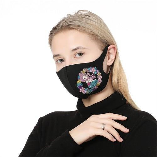Diamond Painting Mask - Mermaid - Hibah-Diamond painting art studio