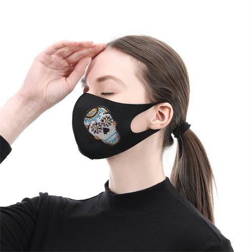 Diamond Painting Mask -| Skull - Hibah-Diamond painting art studio
