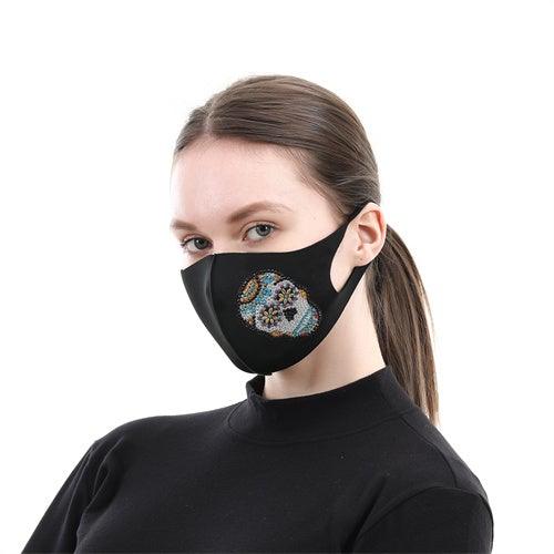 Diamond Painting Mask -| Skull - Hibah-Diamond painting art studio