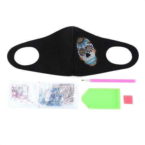 Diamond Painting Mask -| Skull - Hibah-Diamond painting art studio