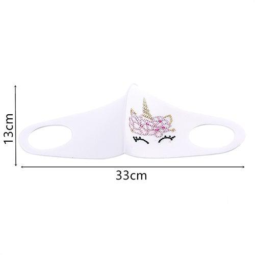 Diamond Painting Mask | Unicorn face - Hibah-Diamond painting art studio