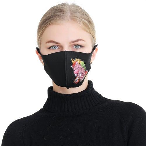 Diamond Painting Mask | Unicorn - Hibah-Diamond painting art studio