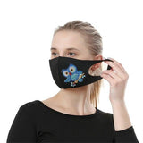Diamond Painting Mask - Owl - Hibah-Diamond painting art studio