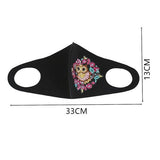 Diamond Painting Mask - Owl - Hibah-Diamond painting art studio