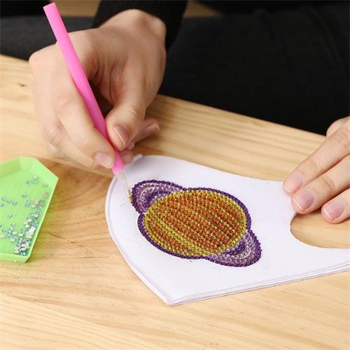 Diamond Painting Mask - Planet - Hibah-Diamond painting art studio