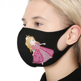 Diamond Painting Mask - Princess - Hibah-Diamond painting art studio