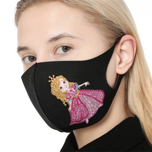Diamond Painting Mask - Princess - Hibah-Diamond painting art studio
