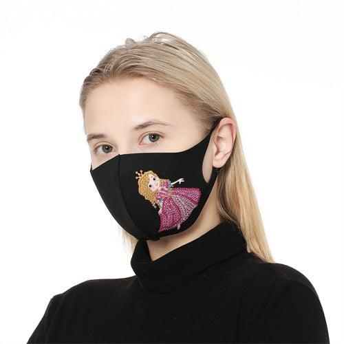 Diamond Painting Mask - Princess - Hibah-Diamond painting art studio
