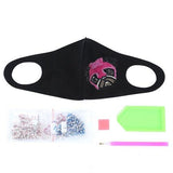 Diamond Painting Mask - Puppy - Hibah-Diamond painting art studio