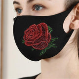 Diamond Painting Mask - Rose flower - Hibah-Diamond painting art studio