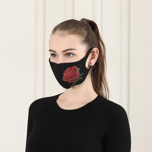 Diamond Painting Mask - Rose flower - Hibah-Diamond painting art studio