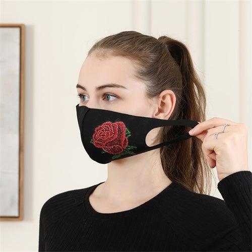 Diamond Painting Mask - Rose flower - Hibah-Diamond painting art studio