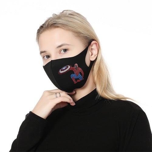 Diamond Painting Mask -Spiderman - Hibah-Diamond painting art studio