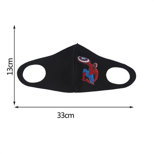 Diamond Painting Mask -Spiderman - Hibah-Diamond painting art studio