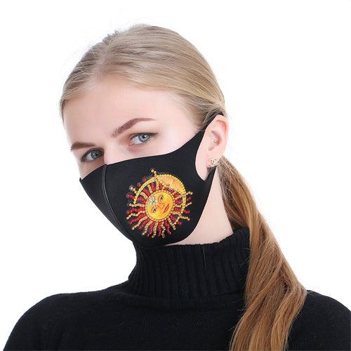 Diamond Painting Mask - Sun - Hibah-Diamond painting art studio