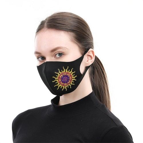 Diamond Painting Mask - Sun - Hibah-Diamond painting art studio