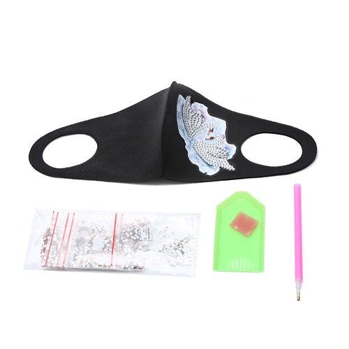 Diamond Painting Mask -Swan - Hibah-Diamond painting art studio