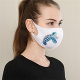 Diamond Painting Mask - Turtle - Hibah-Diamond painting art studio