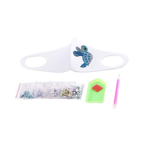 Diamond Painting Mask - Turtle - Hibah-Diamond painting art studio