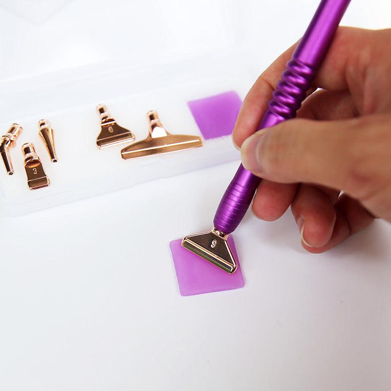 Diamond Painting Metal Spot Drill Pen Set