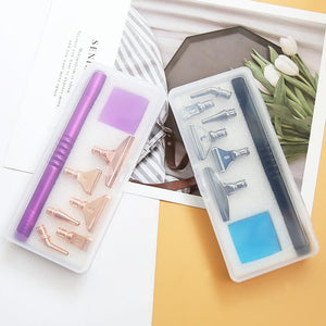 Diamond Painting Metal Spot Drill Pen Set