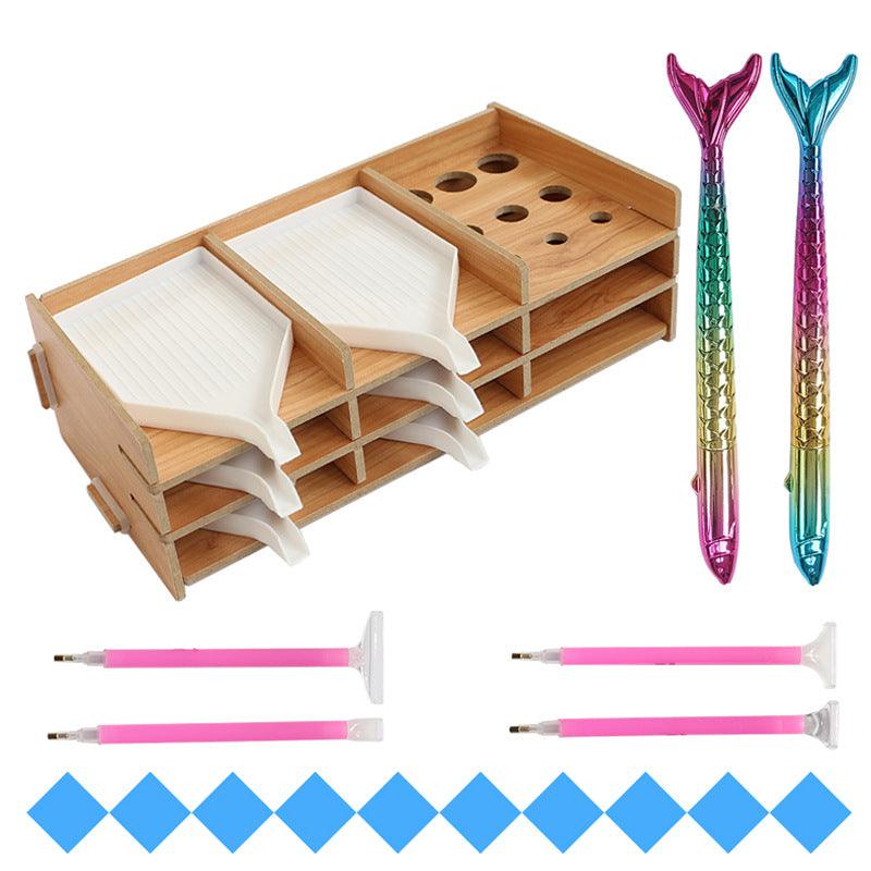 Diamond painting Multi-layer tray storage tray