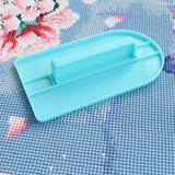 Diamond painting press holder reinforcing plate