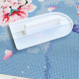 Diamond painting press holder reinforcing plate