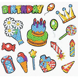 Diamond Painting Sticker Wall Sticker | Birthday - Hibah-Diamond painting art studio