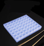 Diamond painting storage box 56 grid transparent drilling box
