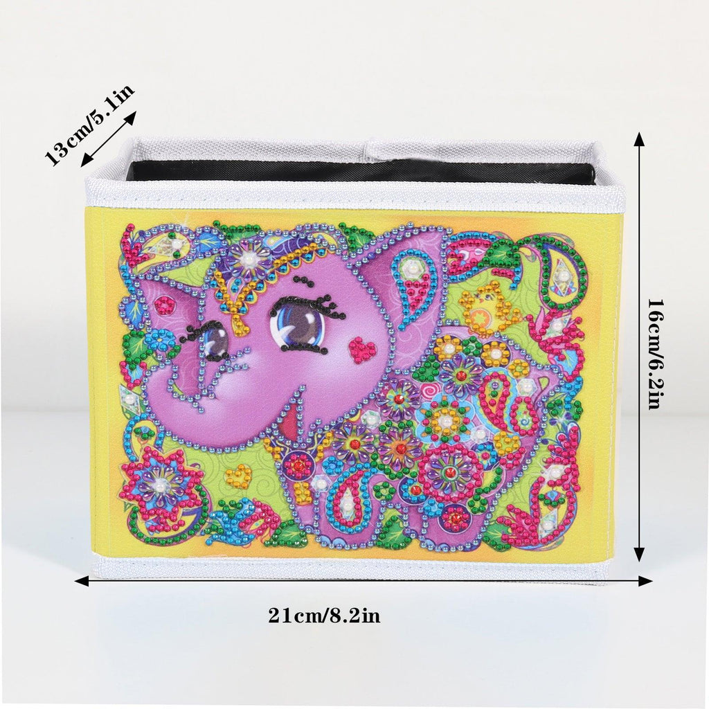 Diamond Painting Storage Box - Elephant
