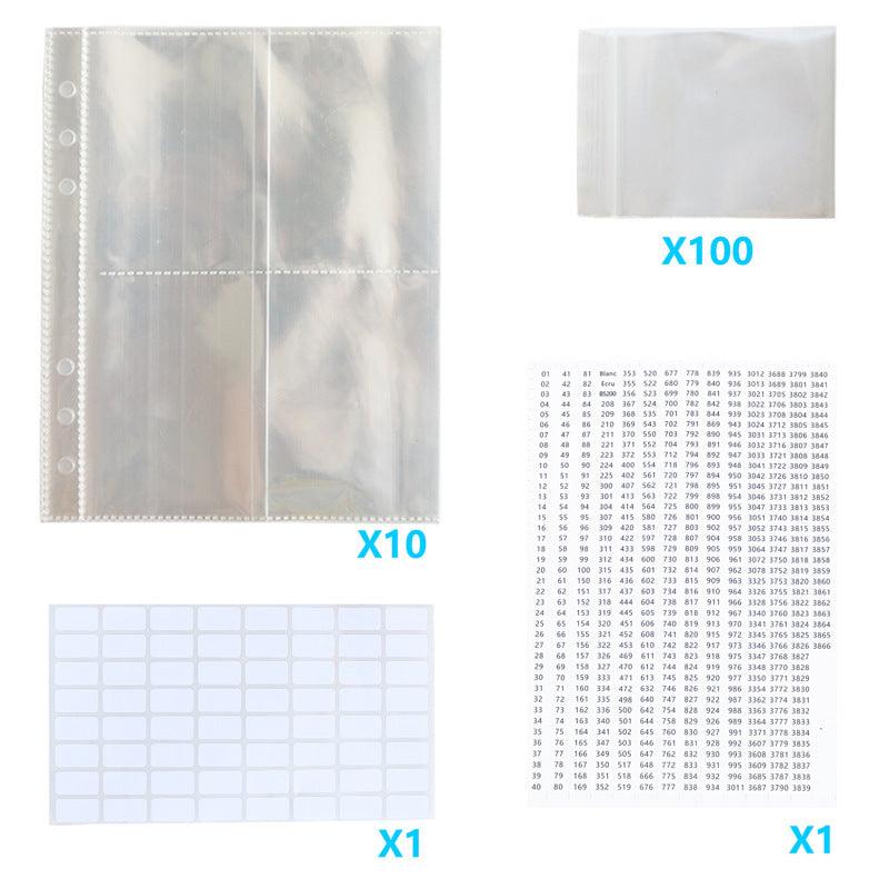 Diamond storage collection book bag kit