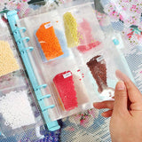 Diamond storage collection book bag kit