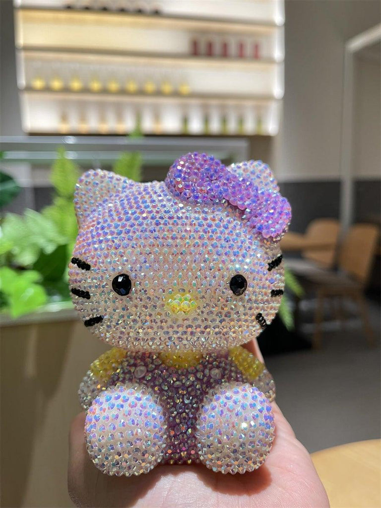 DIY 11cm Hello Kitty (with glue tools) - Hibah-Diamond painting art studio