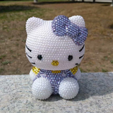 DIY 11cm Hello Kitty (with glue tools) - Hibah-Diamond painting art studio