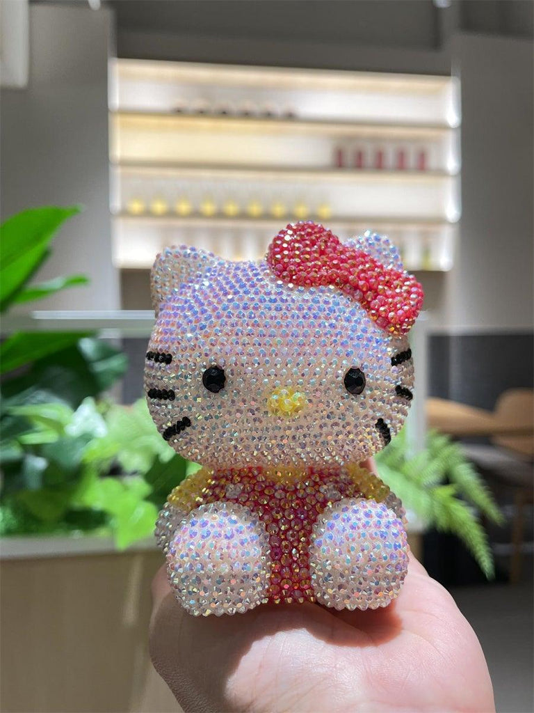 DIY 11cm Hello Kitty (with glue tools) - Hibah-Diamond painting art studio