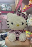 DIY 11cm Leopard Hello Kitty (with glue tools) - Hibah-Diamond painting art studio