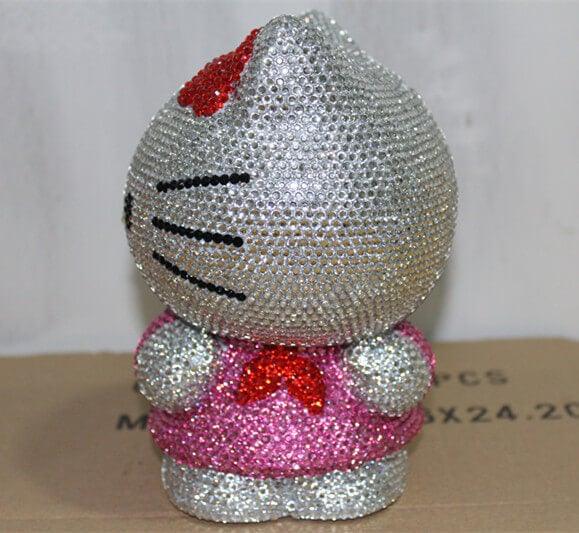 DIY 20cm Angel Hello Kitty (with glue tools) - Hibah-Diamond painting art studio