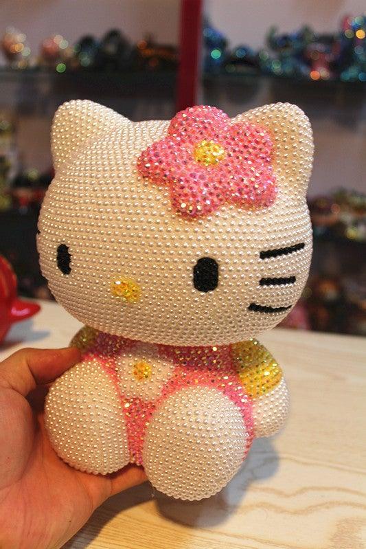 DIY 20cm Hello Kitty (with glue tools) - Hibah-Diamond painting art studio