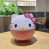 DIY 22cm Hello Kitty tissue box roll (with glue tools)