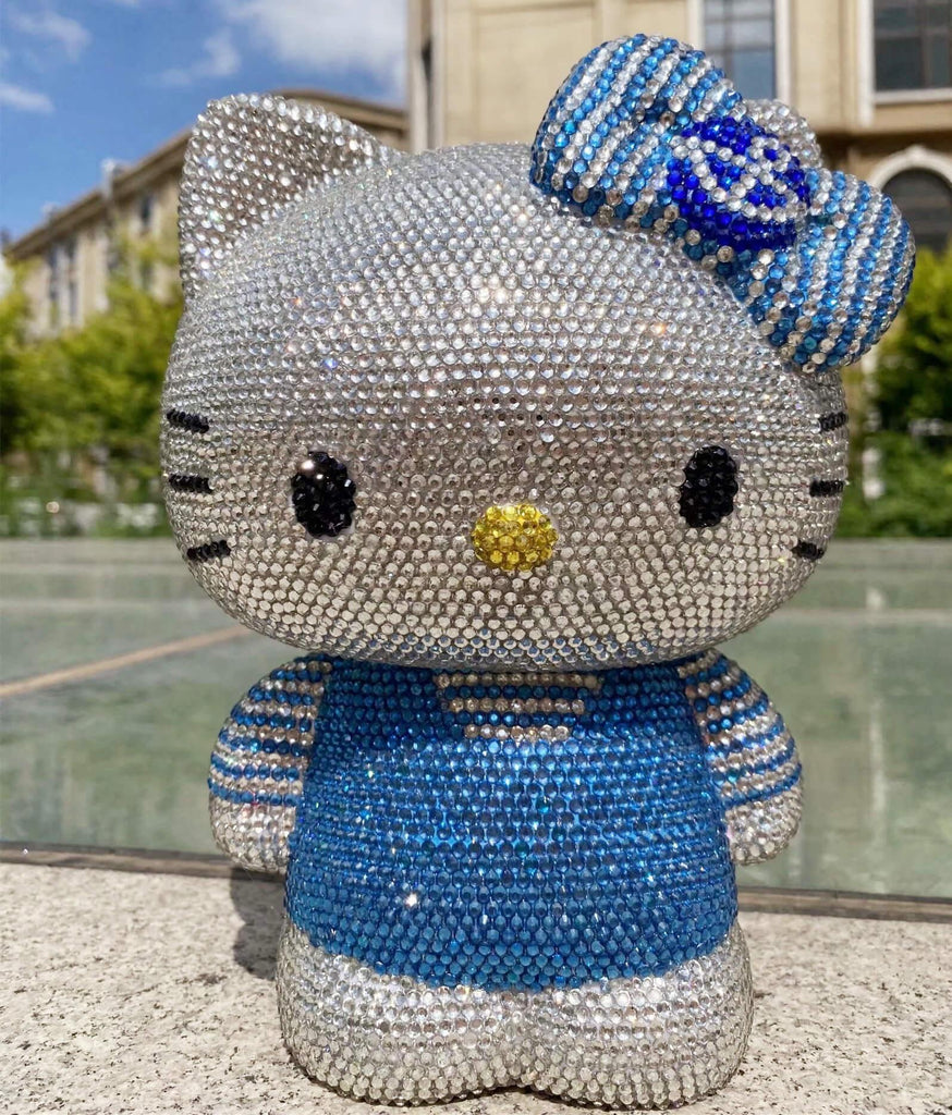 DIY 22cm Sailor suit Hello Kitty (with glue tools) - Hibah-Diamond painting art studio