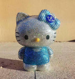 DIY 22cm Sailor suit Hello Kitty (with glue tools) - Hibah-Diamond painting art studio