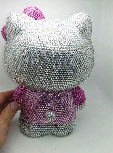 DIY 22cm Standing Hello Kitty (with glue tools) - Hibah-Diamond painting art studio