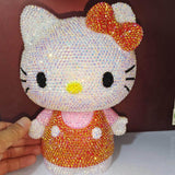 DIY 22cm Standing Hello Kitty (with glue tools) - Hibah-Diamond painting art studio